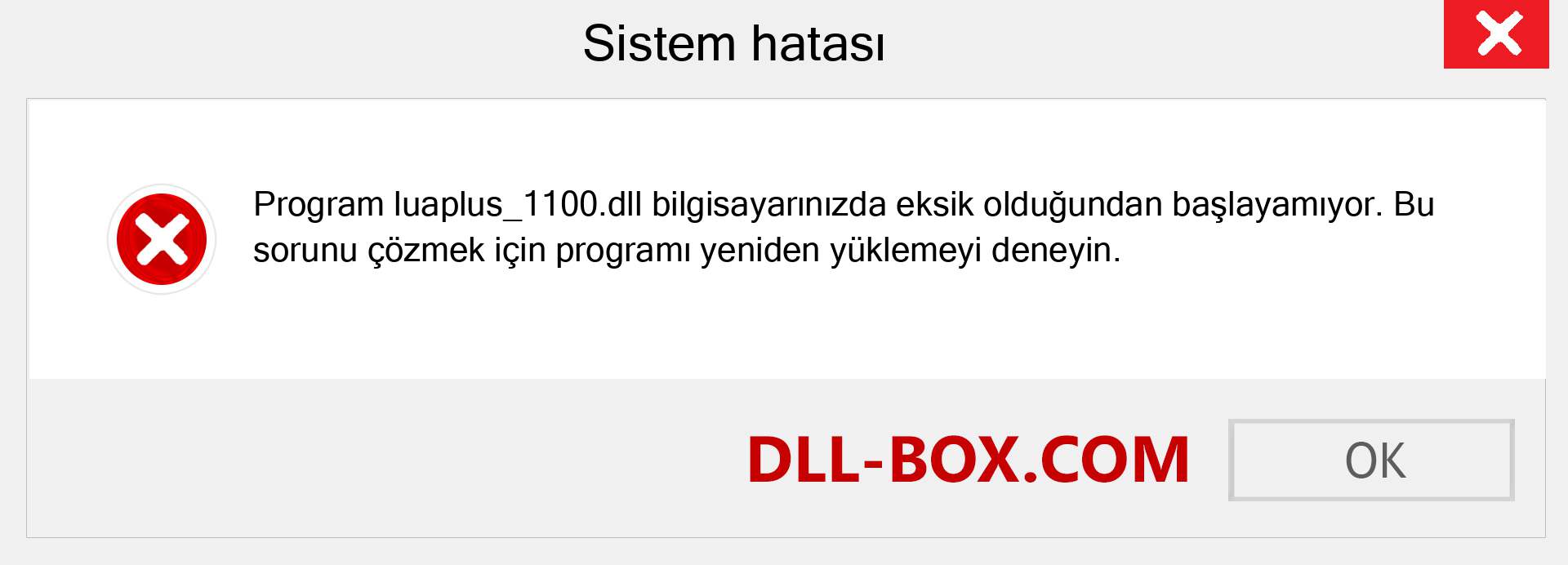 luaplus_1100.dll dosyası eksik mi? Windows 7, 8, 10 için İndirin - Windows'ta luaplus_1100 dll Eksik Hatasını Düzeltin, fotoğraflar, resimler